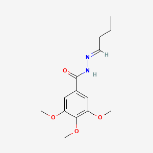 (E)-N'-butylidene-3,4,5-trimethoxybenzohydrazide
