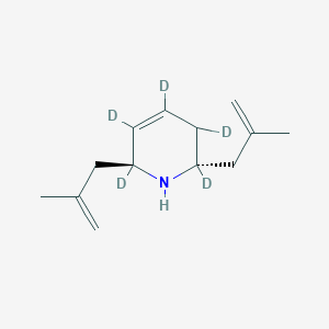 (2S,6S)-2,6-bis(2-methylprop-2-en-1-yl)(2,3,4,5,6-~2~H_5_)-1,2,3,6-tetrahydropyridine