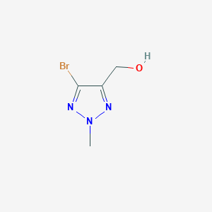 (5-Bromo-2-methyl-2H-1,2,3-triazol-4-YL)methanol