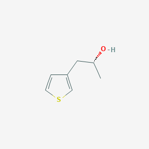 molecular formula C7H10OS B2732993 (2R)-1-硫代吡啶-3-基丙醇 CAS No. 851885-27-3