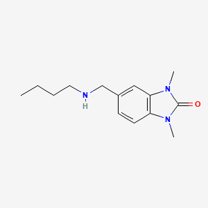 5-[(butylamino)methyl]-1,3-dimethyl-1,3-dihydro-2H-benzimidazol-2-one