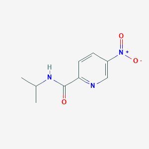molecular formula C9H11N3O3 B2733068 N-Isopropyl 5-nitropicolinamide CAS No. 1437794-85-8