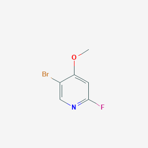 5-Bromo-2-fluoro-4-methoxypyridine