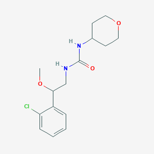 1-(2-(2-chlorophenyl)-2-methoxyethyl)-3-(tetrahydro-2H-pyran-4-yl)urea