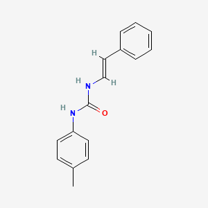 N-(4-methylphenyl)-N'-styrylurea