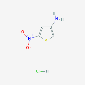 5-Nitrothiophen-3-amine;hydrochloride