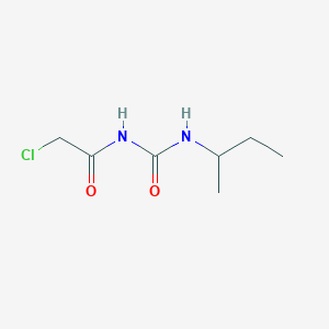 molecular formula C7H13ClN2O2 B2733242 N-(丁酰胺基)-2-氯乙酰胺 CAS No. 746607-58-9