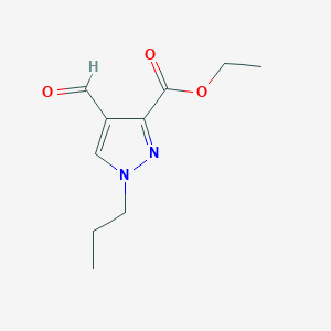 Ethyl 4-formyl-1-propylpyrazole-3-carboxylate