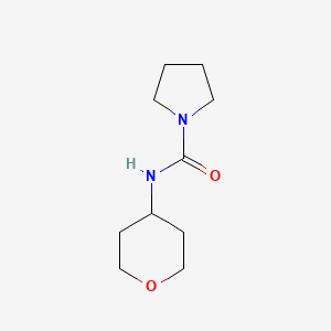 N-(tetrahydro-2H-pyran-4-yl)pyrrolidine-1-carboxamide