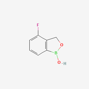 2,1-Benzoxaborole, 4-fluoro-1,3-dihydro-1-hydroxy-