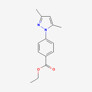 ethyl 4-(3,5-dimethyl-1H-pyrazol-1-yl)benzoate