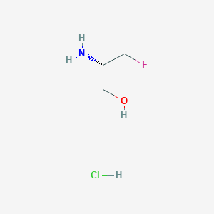 (2S)-2-Amino-3-fluoropropan-1-ol;hydrochloride