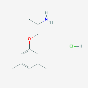 molecular formula C11H18ClNO B2733438 1-(3,5-Dimethylphenoxy)propan-2-amine hydrochloride CAS No. 29238-42-4