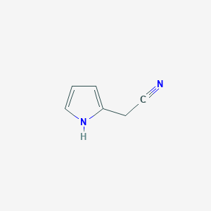 molecular formula C6H6N2 B2733474 2-(1H-pyrrol-2-yl)acetonitrile CAS No. 50551-29-6