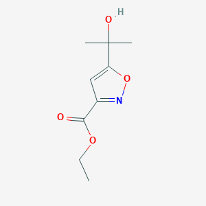 Ethyl 5-(2-hydroxypropan-2-yl)isoxazole-3-carboxylate