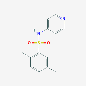 2,5-dimethyl-N-(4-pyridinyl)benzenesulfonamide
