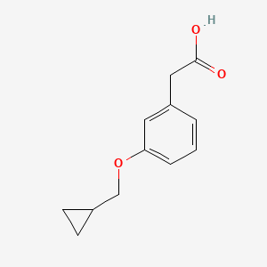 (3-Cyclopropylmethoxy-phenyl)-acetic acid