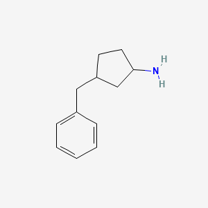3-Benzylcyclopentan-1-amine
