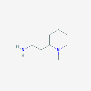 1-(1-Methylpiperidin-2-yl)propan-2-amine