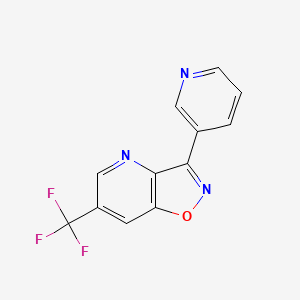 3-(3-Pyridinyl)-6-(trifluoromethyl)isoxazolo[4,5-b]pyridine