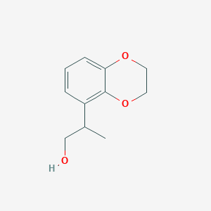 2-(2,3-Dihydro-1,4-benzodioxin-5-yl)propan-1-ol