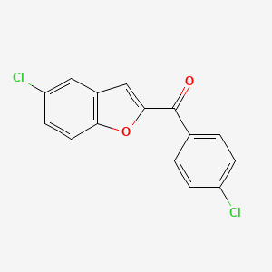 (5-Chlorobenzofuran-2-yl)(4-chlorophenyl)methanone