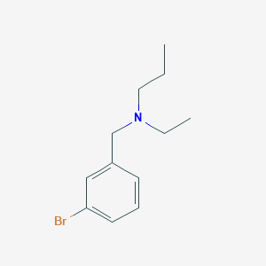 molecular formula C12H18BrN B2733666 [(3-Bromophenyl)methyl](ethyl)propylamine CAS No. 1251123-32-6