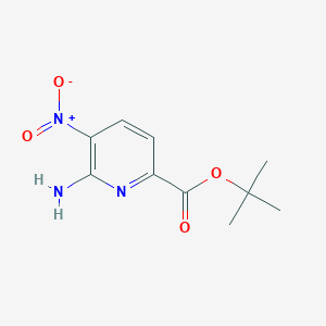 Tert-butyl 6-amino-5-nitropyridine-2-carboxylate