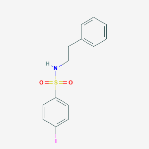 molecular formula C14H14INO2S B273402 4-iodo-N-(2-phenylethyl)benzenesulfonamide 