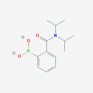 molecular formula C13H20BNO3 B027341 2-[(Diisopropylamino)carbonyl]phenylboronic acid CAS No. 103681-98-7