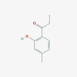 molecular formula C10H12O2 B2734103 1-(2-Hydroxy-4-methylphenyl)propan-1-one CAS No. 2886-52-4
