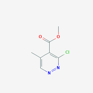molecular formula C7H7ClN2O2 B2734164 Methyl 3-chloro-5-methylpyridazine-4-carboxylate CAS No. 2092300-49-5