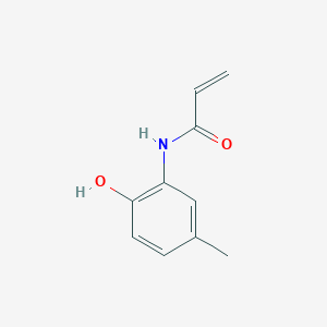 molecular formula C10H11NO2 B2734218 N-(2-hydroxy-5-methylphenyl)acrylamide CAS No. 91950-00-4