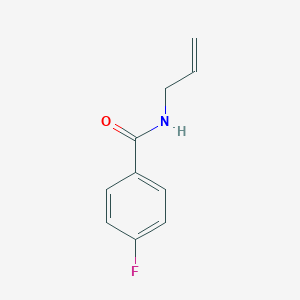 molecular formula C10H10FNO B273427 N-allyl-4-fluorobenzamide 