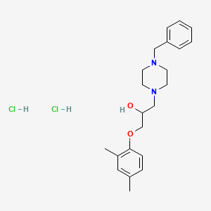 1-(4-benzylpiperazin-1-yl)-3-(2,4-dimethylphenoxy)propan-2-ol Dihydrochloride
