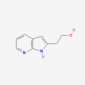 molecular formula C9H10N2O B2734463 2-(1H-Pyrrolo[2,3-b]pyridin-2-yl)ethanol CAS No. 1529118-18-0