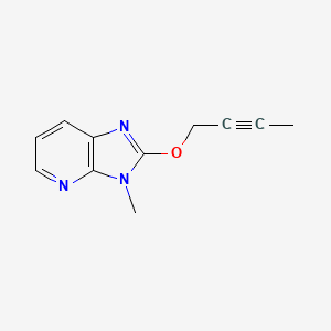 2-(but-2-yn-1-yloxy)-3-methyl-3H-imidazo[4,5-b]pyridine