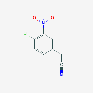 2-(4-Chloro-3-nitrophenyl)acetonitrile