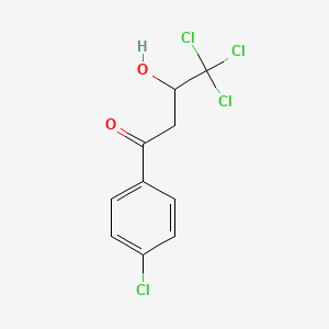 4,4,4-Trichloro-1-(4-chlorophenyl)-3-hydroxybutan-1-one