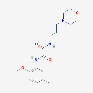 N1-(2-methoxy-5-methylphenyl)-N2-(3-morpholinopropyl)oxalamide