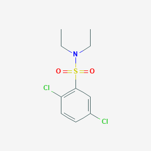 molecular formula C10H13Cl2NO2S B273468 2,5-dichloro-N,N-diethylbenzenesulfonamide 