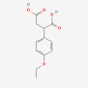 molecular formula C12H14O5 B2734685 2-(4-ethoxyphenyl)butanedioic Acid CAS No. 27950-65-8