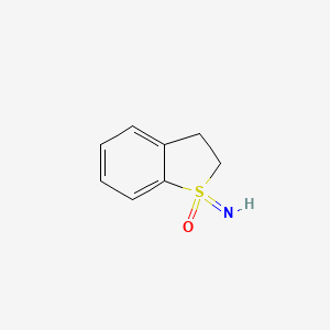 molecular formula C8H9NOS B2734800 1-亚胺-2,3-二氢-1lambda6-苯并噻吩-1-酮 CAS No. 41469-51-6