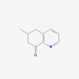 molecular formula C10H11NO B2734904 6-Methyl-6,7-dihydro-5H-quinolin-8-one CAS No. 2460755-55-7