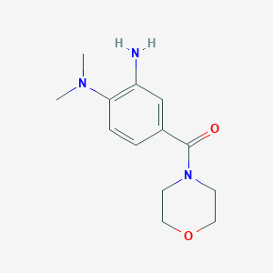 (3-Amino-4-(dimethylamino)phenyl)(morpholino)methanone