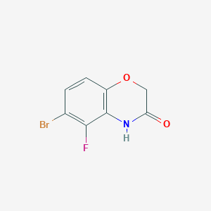 6-Bromo-5-fluoro-2H-benzo[b][1,4]oxazin-3(4H)-one