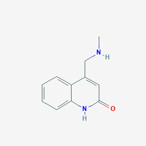 4-Methylaminomethyl-quinolin-2-ol