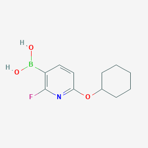 6-Cyclohexyloxy-2-fluoropyridine-3-boronic acid