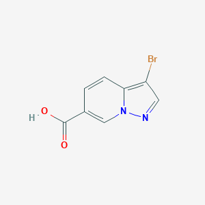 3-Bromopyrazolo[1,5-a]pyridine-6-carboxylic acid