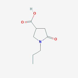 5-Oxo-1-propylpyrrolidine-3-carboxylic acid